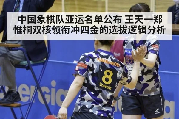 中国象棋队亚运名单公布 王天一郑惟桐双核领衔冲四金的选拔逻辑分析
